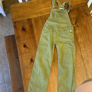 Levi's Kids Overalls in Olive